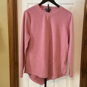 Soft Pink Crewneck Sweater